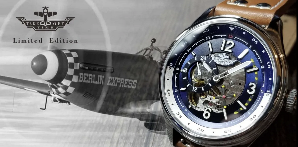 Watch P-51 Mustang limited edition