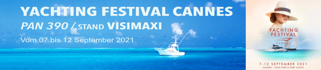 yachting festival Cannes 2021 stand pan390 VISIMAXI